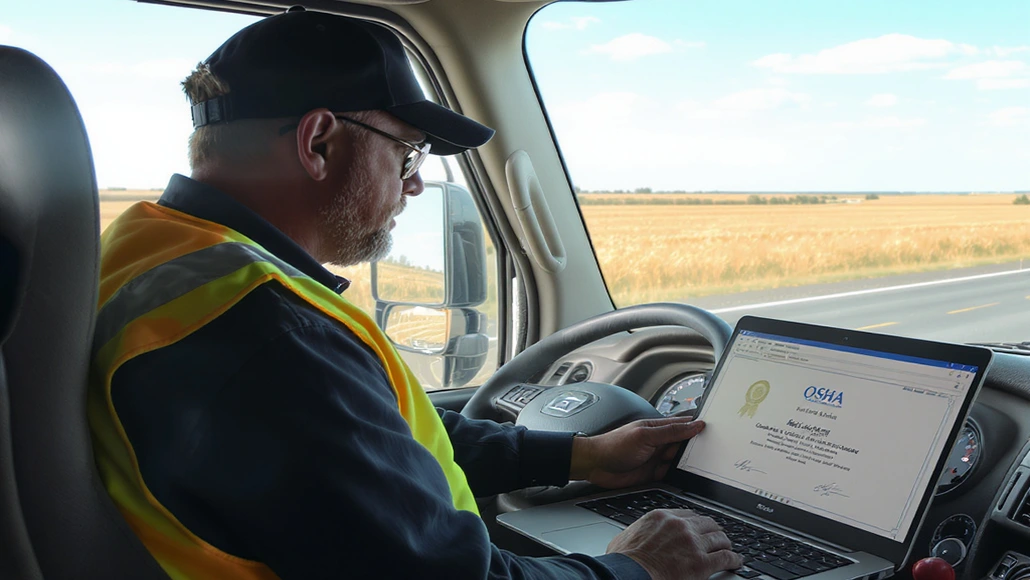 OSHA certification online for transport safety compliance