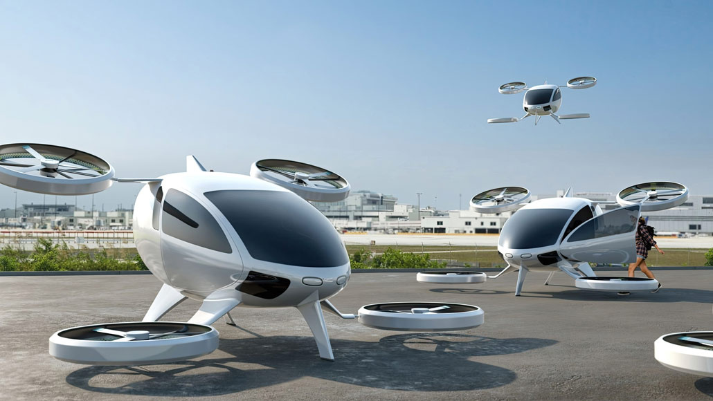 Delivery Model for Commercial eVTOL