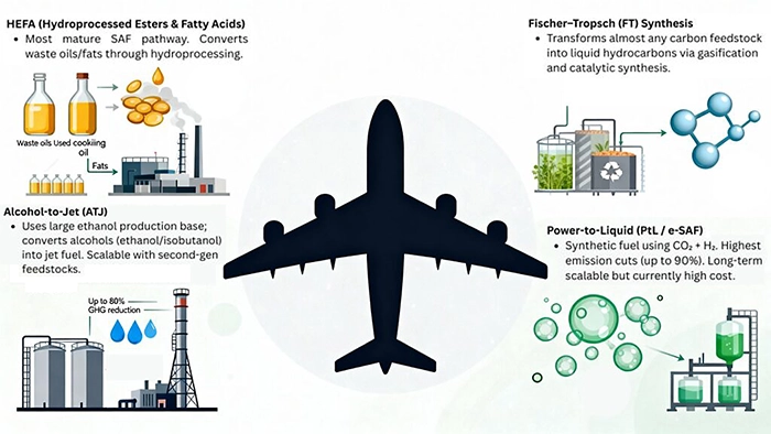 Breakthrough Technologies Shaping SAF Production