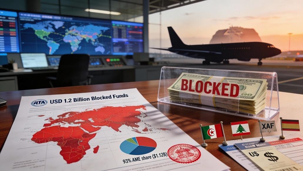 1.2 Billion in Airline Funds Blocked