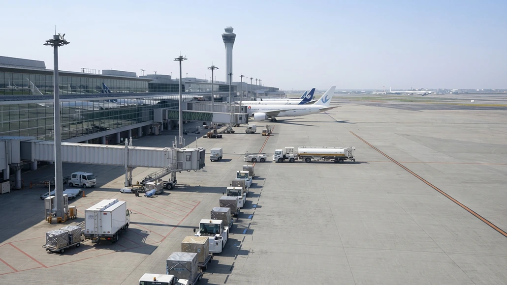 Autonomous airport ground transport system