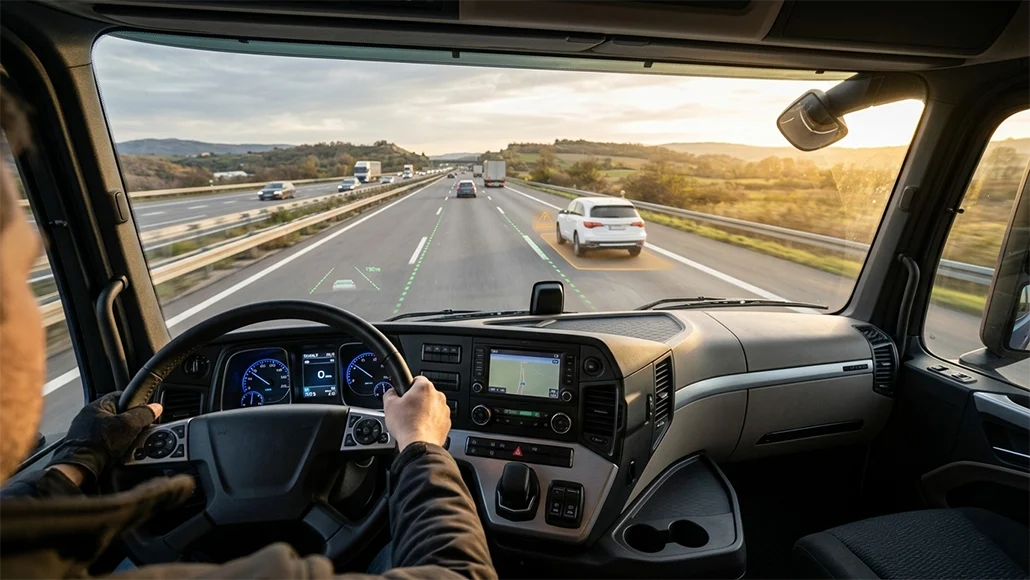 Advanced driver assistance in heavy vehicles