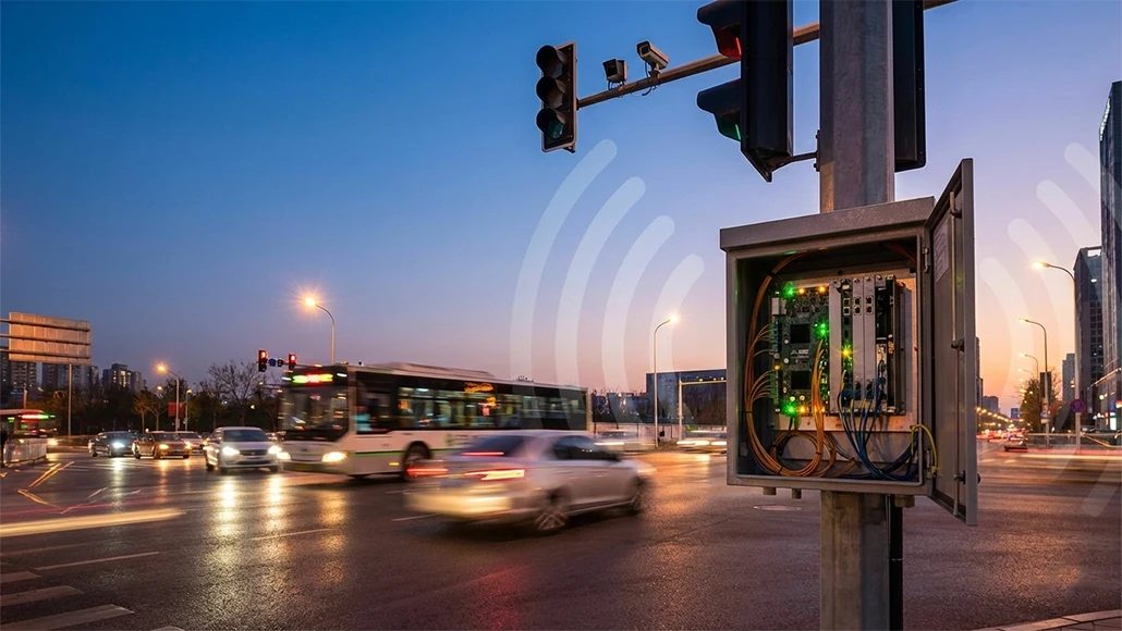 Edge computing in transport real time systems