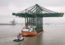 PSA Antwerp Advances Modernization with 5 Mega STS Cranes mega STS cranes