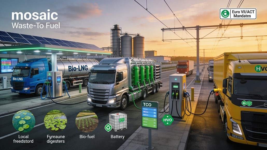 Alternative fuels for commercial vehicle fleets