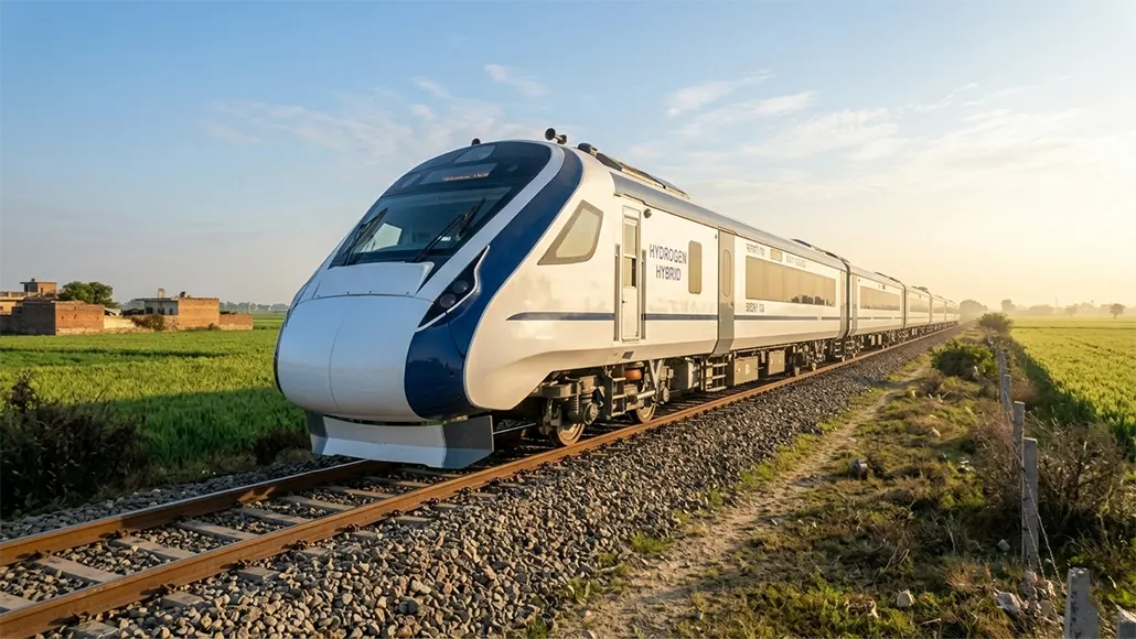 First HydrogenPowered Train in India