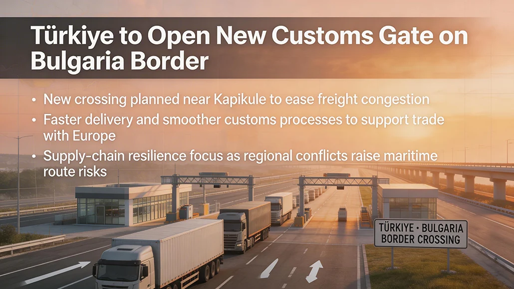 new Bulgaria customs checkpoint