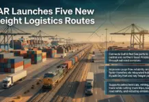 Saudi Rail Launches Five Logistics Routes for Trade Growth Five Logistics Routes