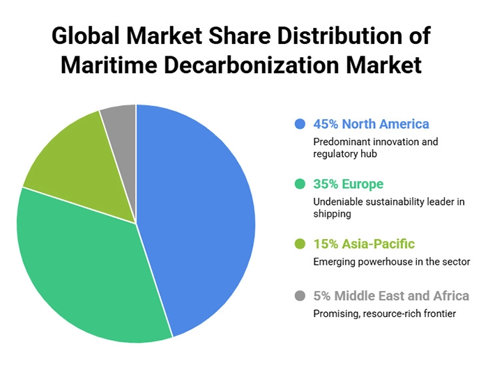 Regional Distribution of the Maritime Decarbonization Market