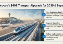 Morocco Pushing for Transport Projects Worth USD 40 Billion Transport Projects Worth USD 40 Billion