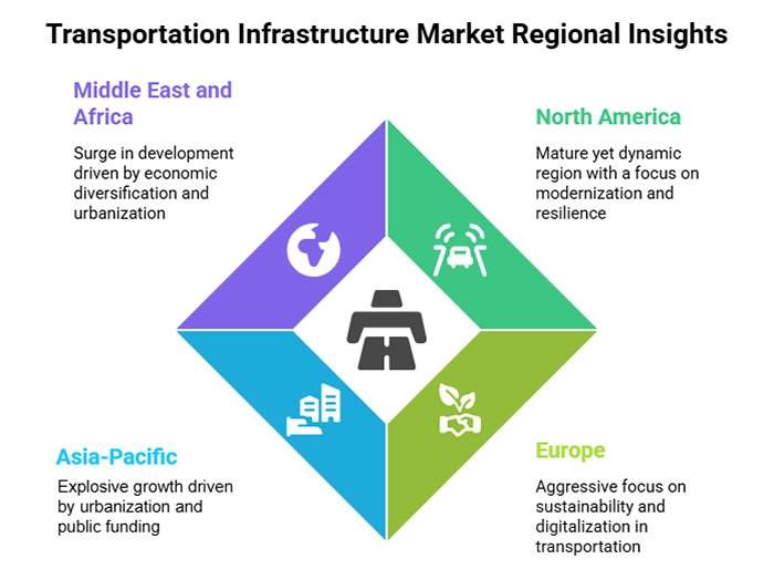 Transportation Infrastructure Market Regional Insights