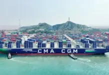 CMA CGM Receives World’s Largest LNG-powered Container Ship Worlds Largest LNG