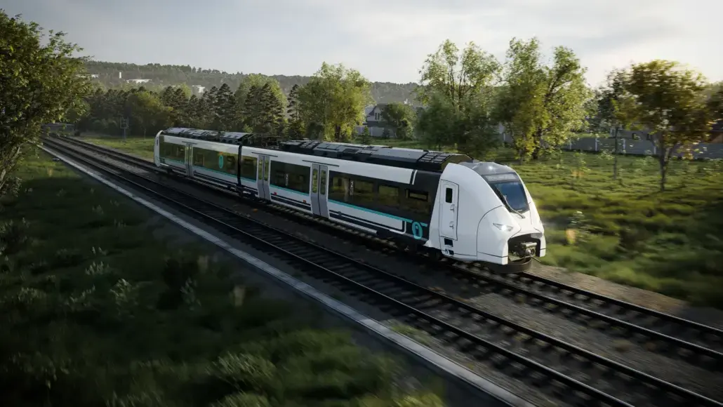 Battery-powered electric trains