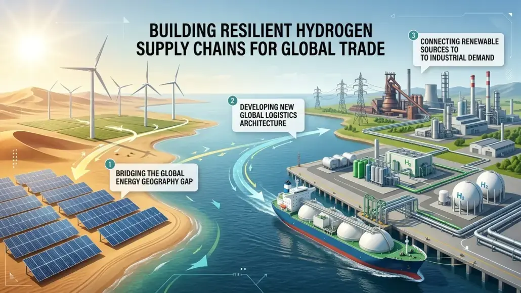 Building Resilient Hydrogen Supply Chains for Global Trade