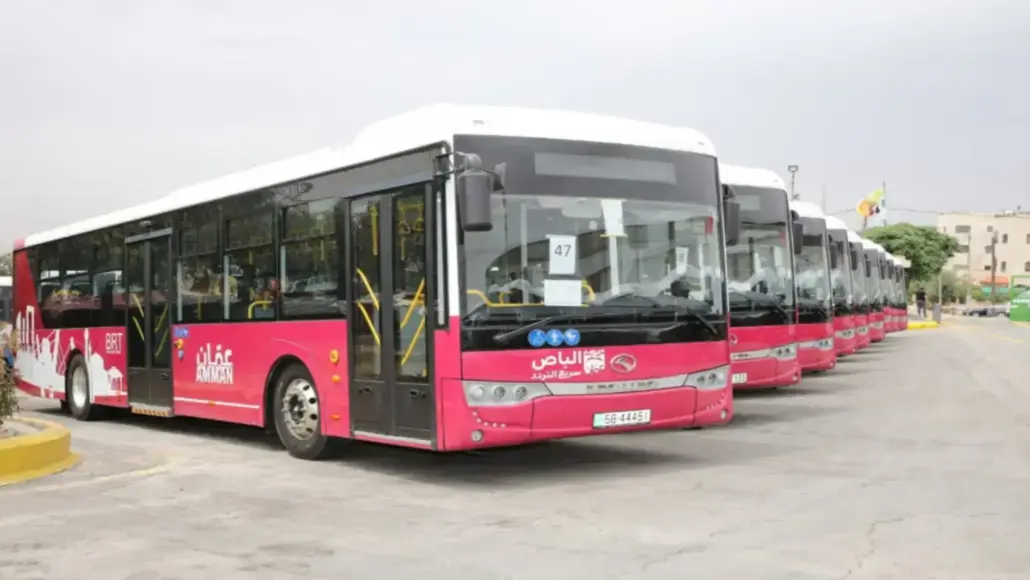 Jordan Boosts Public Transport Expansion Under 2nd Phase
