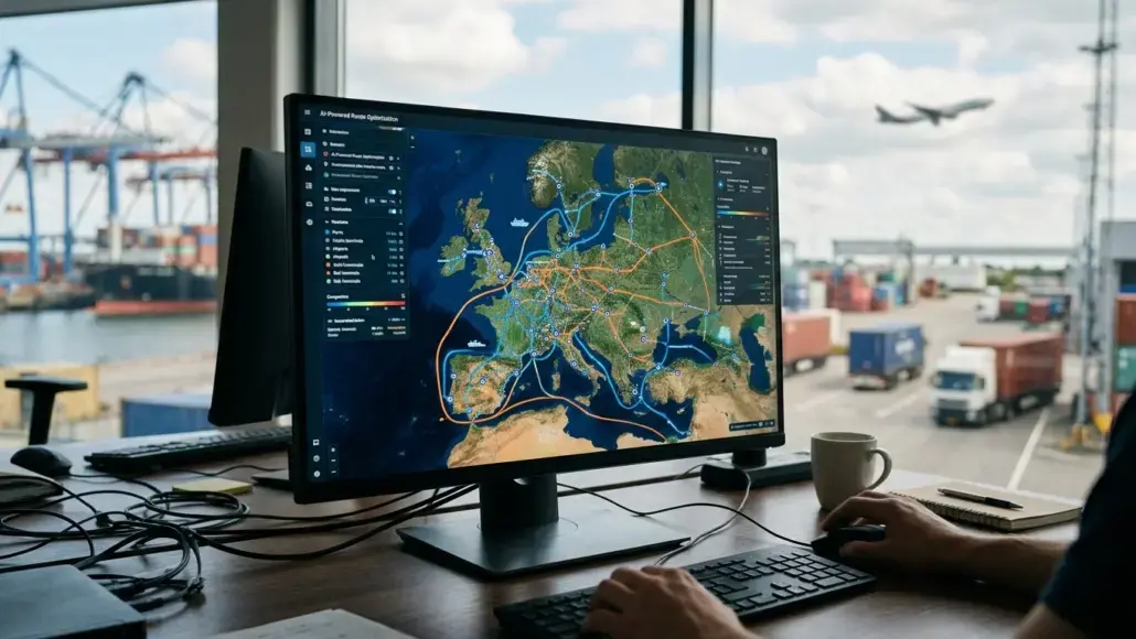 AI-Powered Route Optimization Simplifying Multimodal Freight