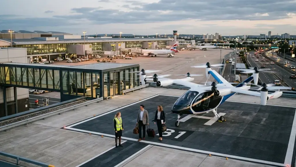Integrating Air Taxi Services in Airport Infrastructure