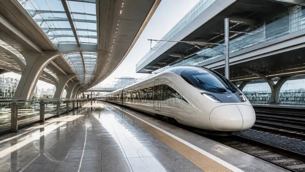 AI and IoT Enhancing Smart High-Speed Rail Stations