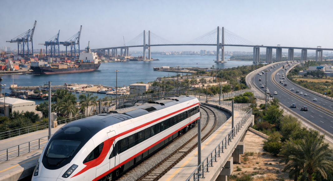Egypt's President Reviews Progress of Key Transport Projects