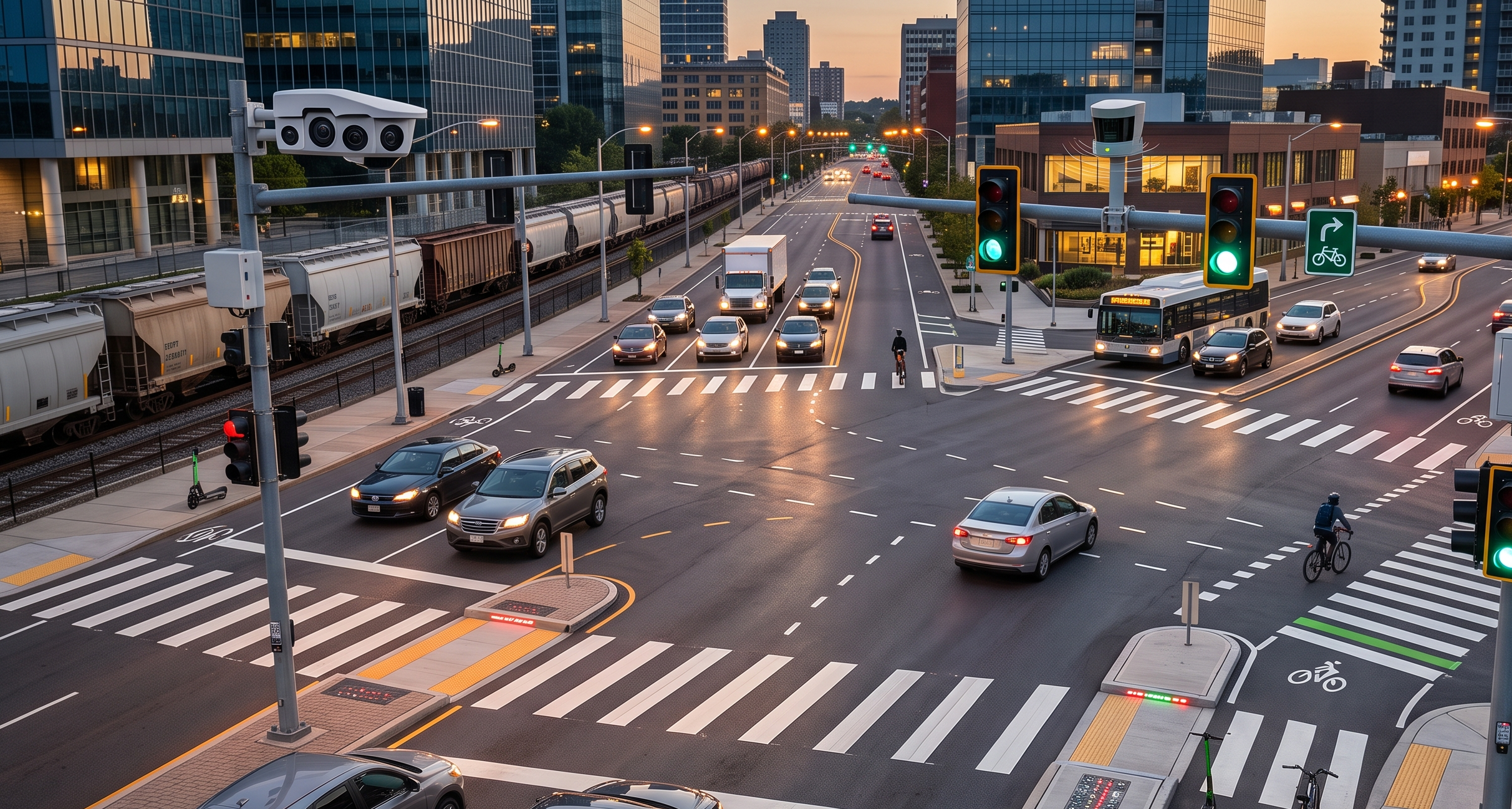 Smart Intersections Improving Urban Traffic Coordination 2