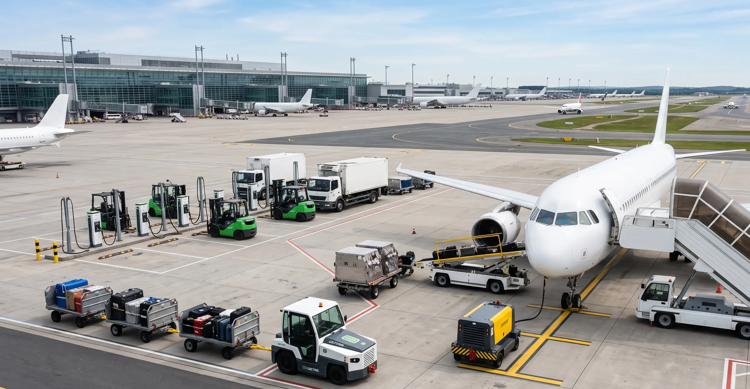 Airport Electrification Decarbonizing Ground Operations 2