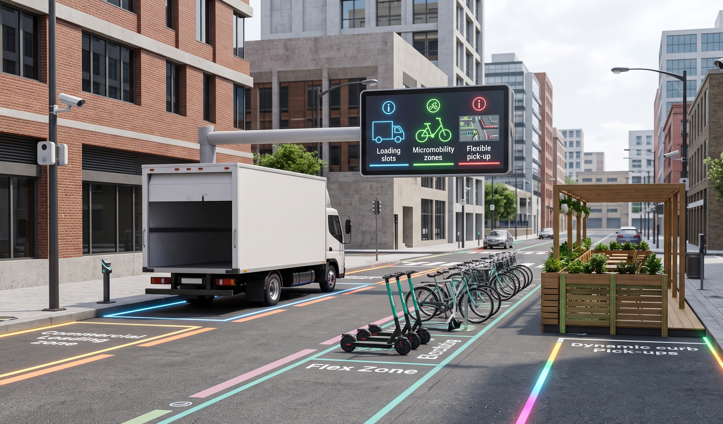 Digital Curb Management Systems Reducing Urban Traffic 1