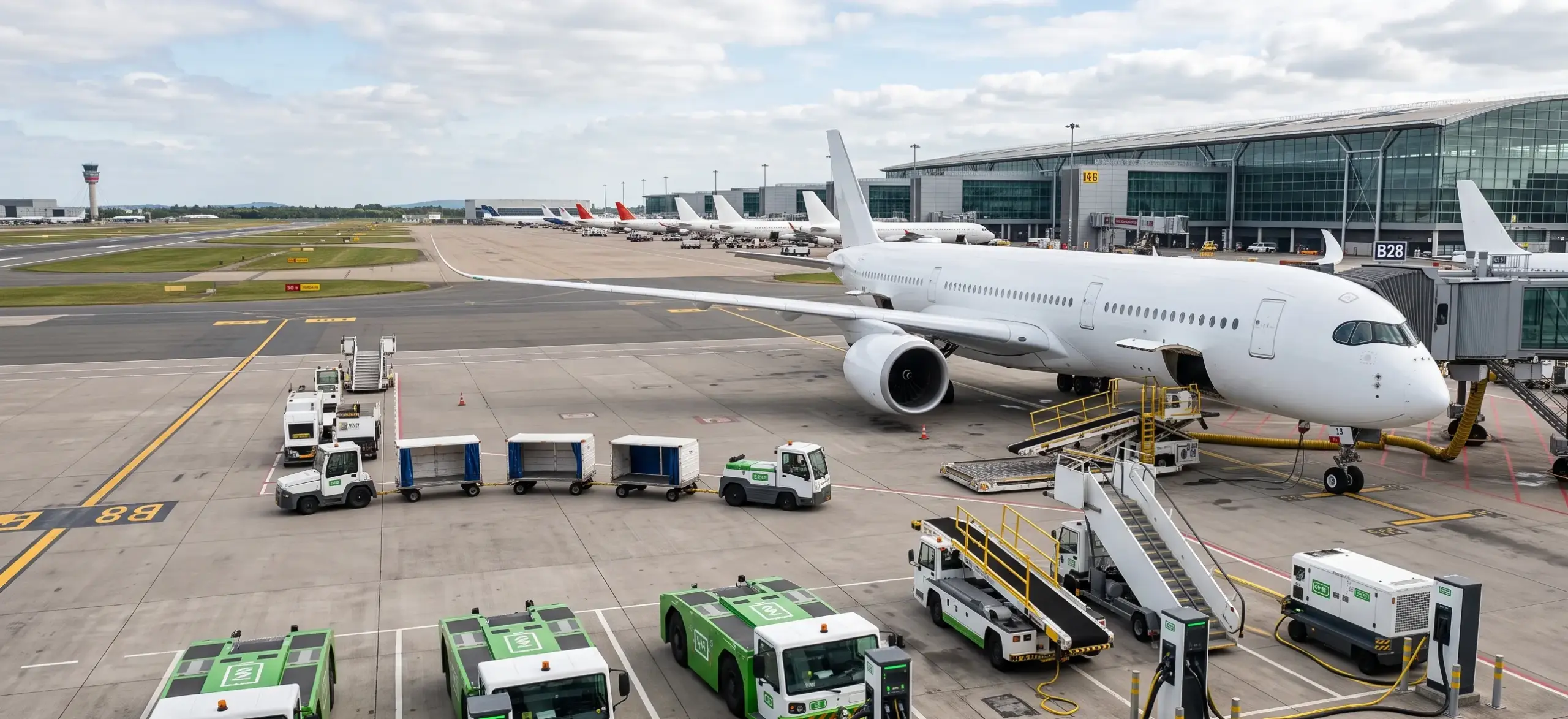 Airport Electrification Decarbonizing Ground Operations 1