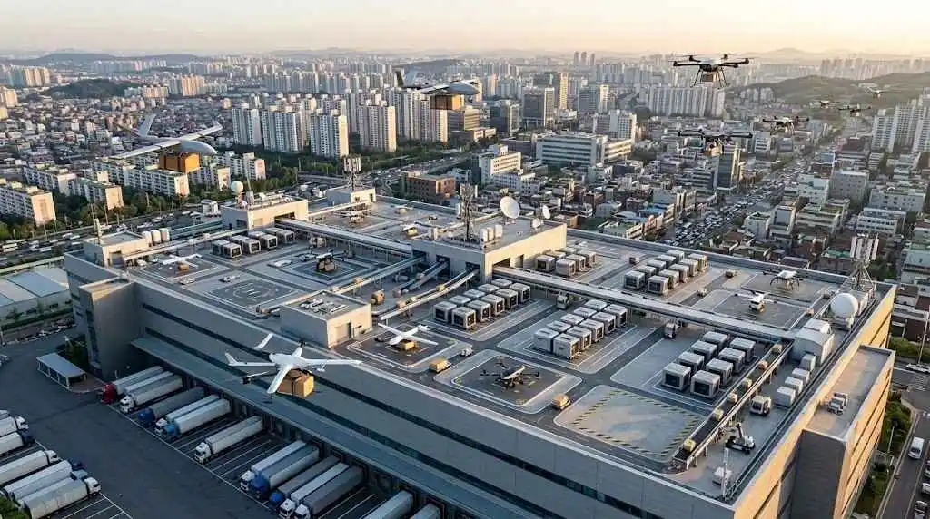Integrating Last Mile Drones into Modern Global Cargo Hubs 1