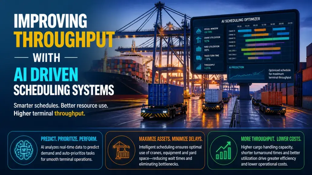 Improving Throughput With AI Driven Scheduling Systems