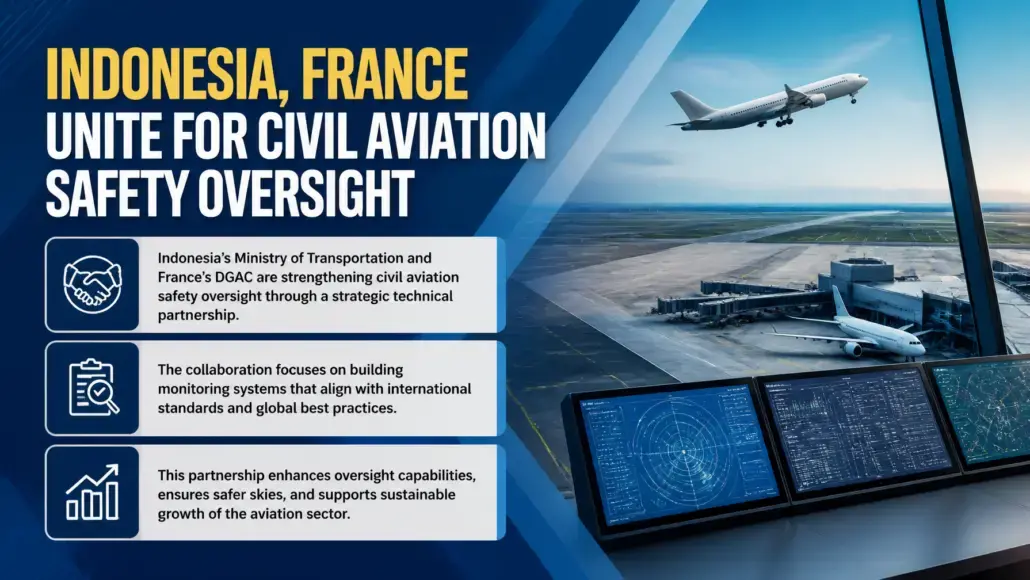 Indonesia, France Unite for Civil Aviation Safety Oversight
