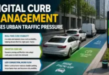 Digital Curb Management Systems Reducing Urban Traffic Digital Curb Management Eases Urban Traffic Pressure