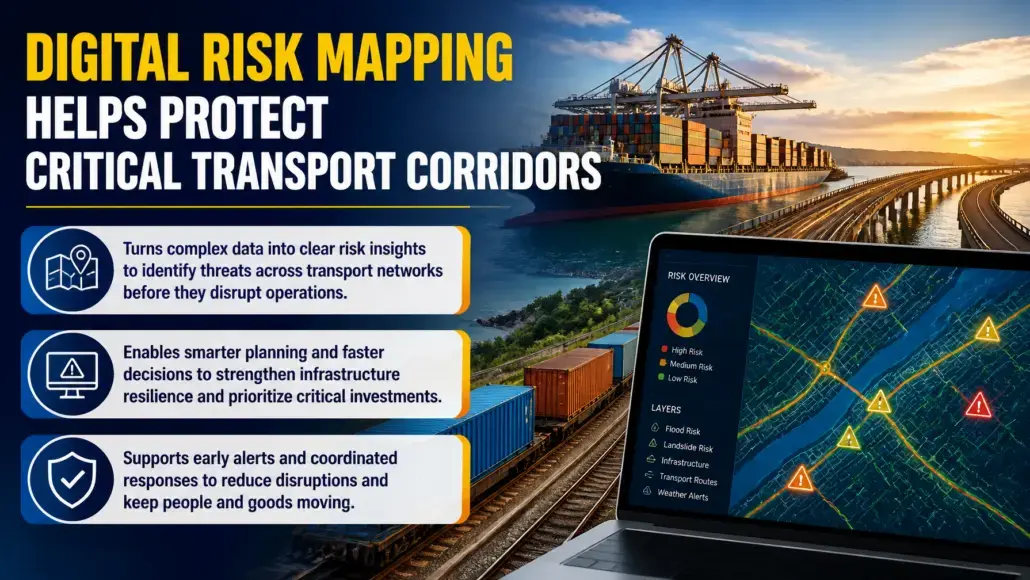 Digital Risk Mapping Helps Protect Critical Transport Corridors
