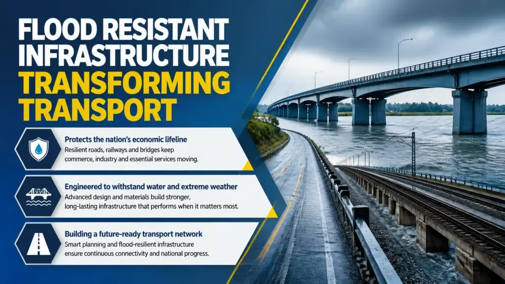 Flood Resistant Infrastructure Transforming Transport