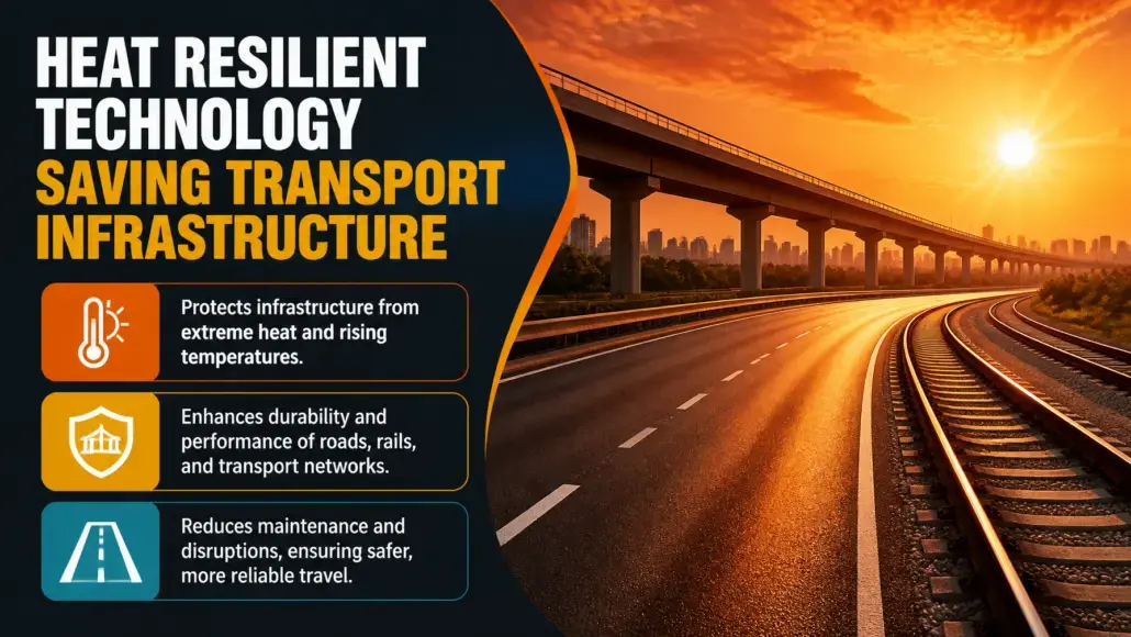 Heat Resilient Technology Saving Transport Infrastructure