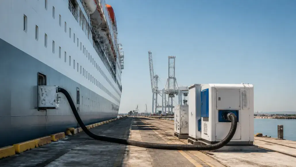 Shore Power for Ships Cutting Vessel Emissions