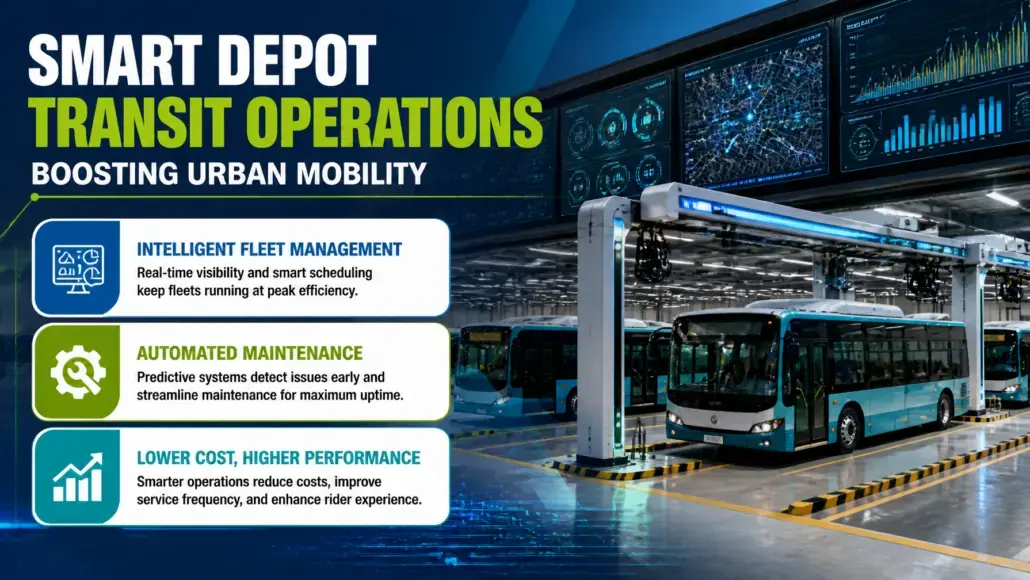 Smart Depot Transit Operations Boosting Urban Mobility