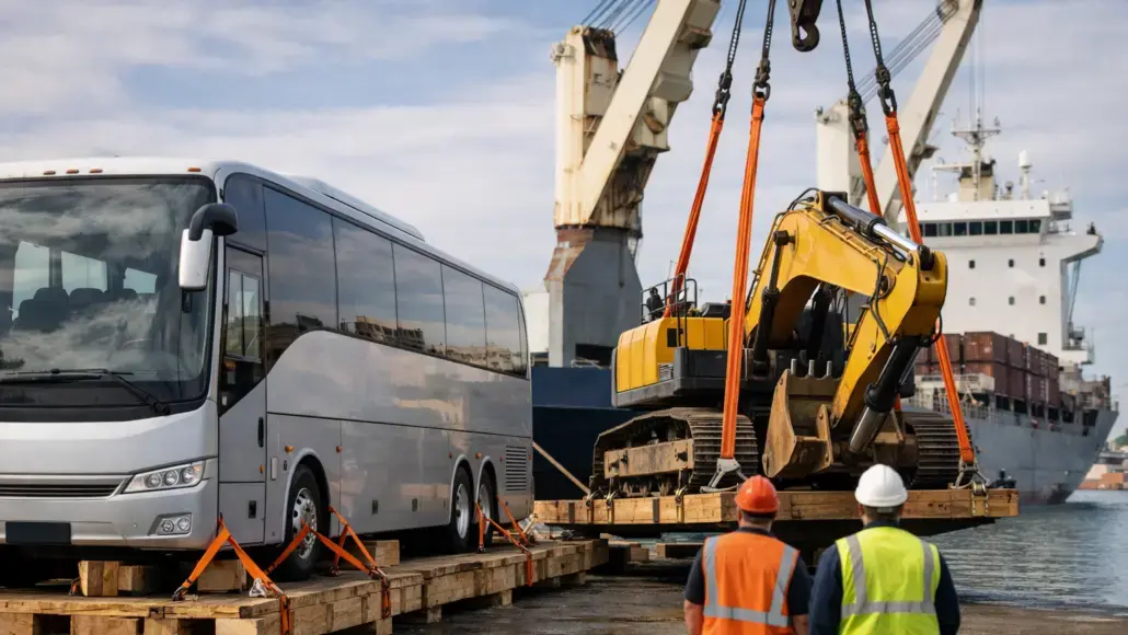 Breakbulk Shipping for Buses and Heavy Machinery: Six Checks Before Booking