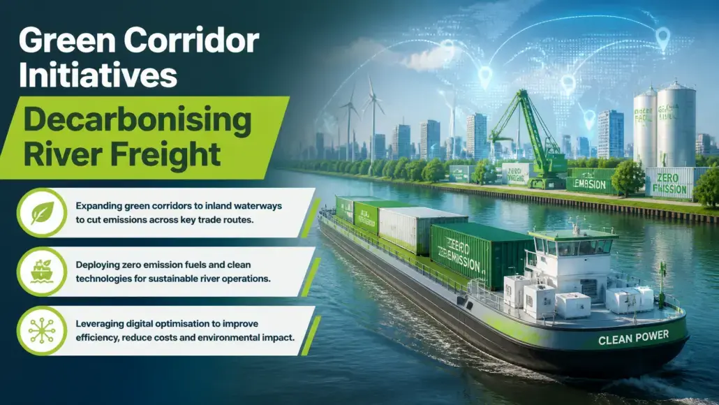 Green Corridor Initiatives Decarbonising River Freight