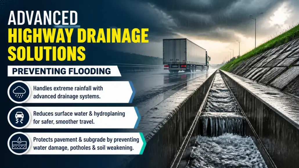 Advanced Highway Drainage Solutions Preventing Flooding