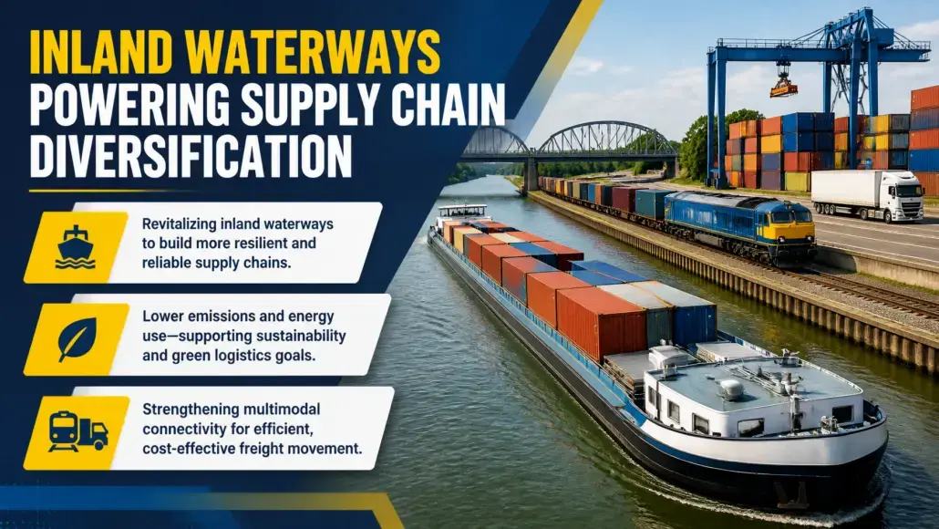 Inland Waterways Powering Supply Chain Diversification