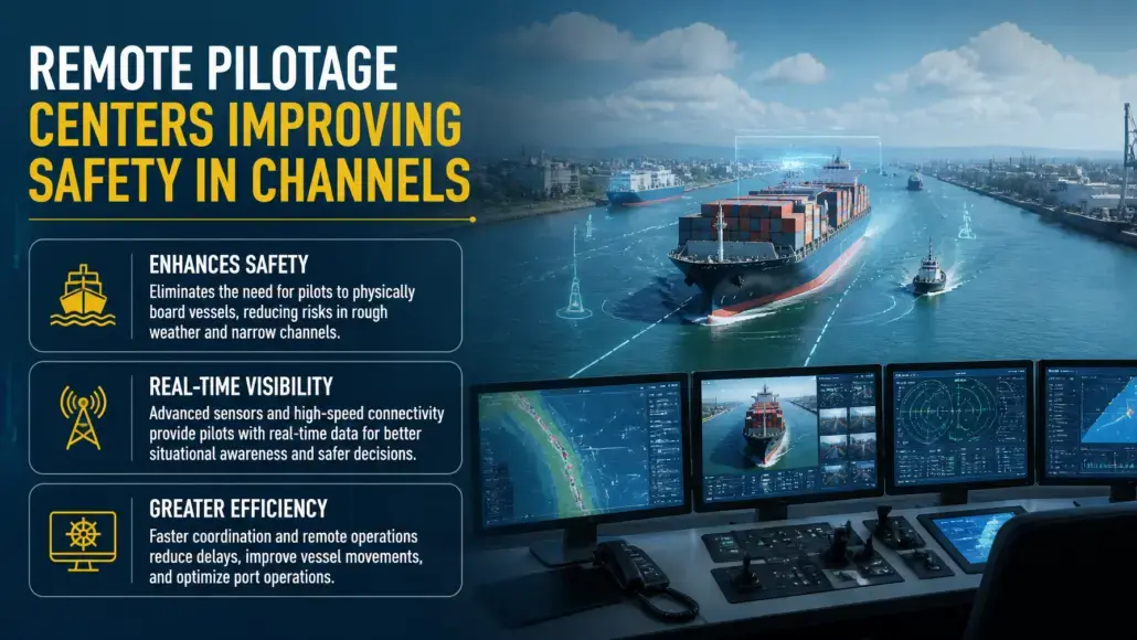 Remote Pilotage Centers Improving Safety in Channels