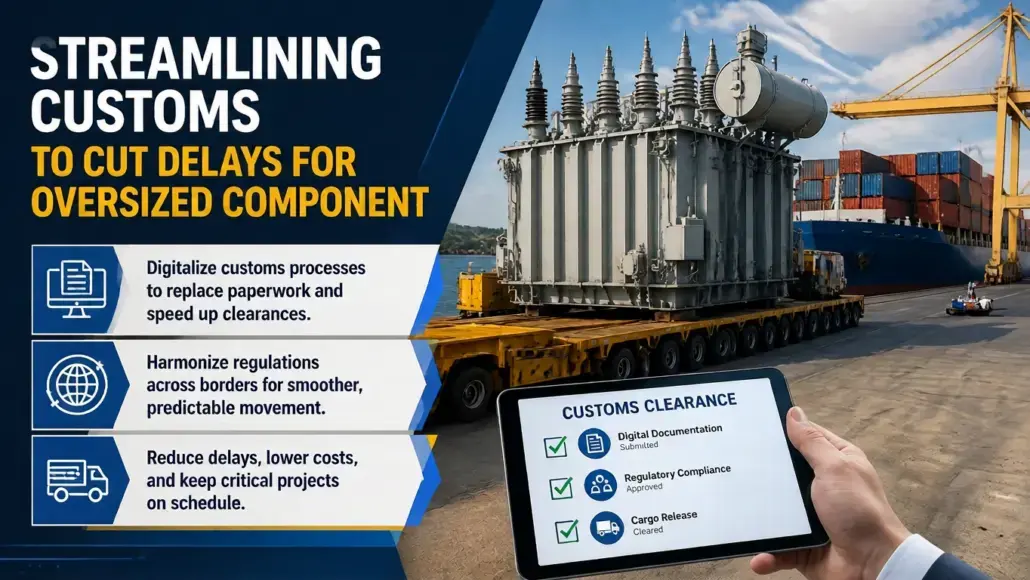 Streamlining Customs to Cut Delays for Oversized Component