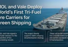 MOL, Vale Advance Tri-Fuel Ore Carriers for Green Shipping MOL, Vale Advance Tri-Fuel Ore Carriers in Marine Transport
