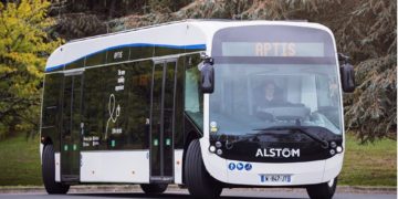 Aptis, Alstom’s innovative e-bus, is the official vehicle for the V European EVC
