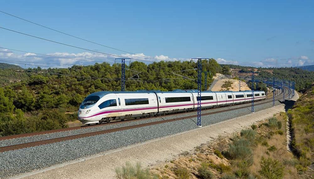OUIGO French low-cost high-speed train launched first Spanish line between Madrid and Barcelona