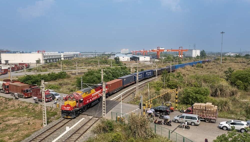 China-Laos Rail Freight Volumes See 274.4% Y-o-Y Growth