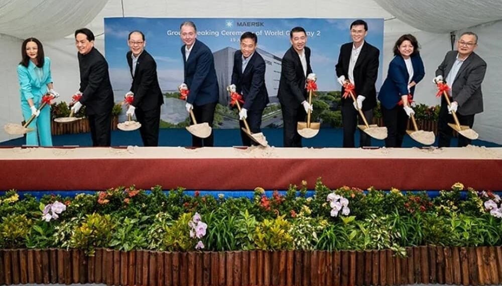 Maersk enhances warehousing capability in Asia Pacific with ground-breaking of World Gateway 2 distribution center in Singapore