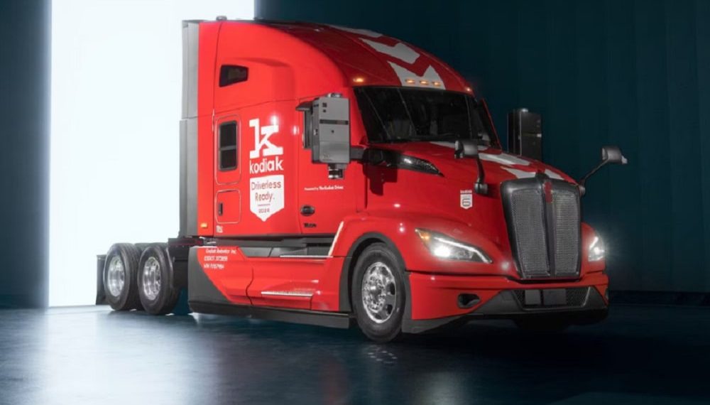 Kodiak Unveils Industry-First Autonomous Semi-Truck